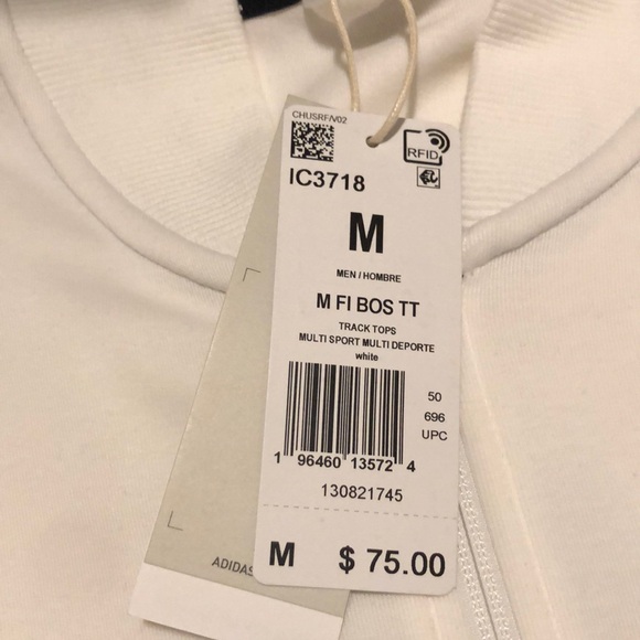 adidas Mens Future Icons Track Top - Picture 4 of 4